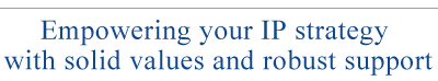 we provide strong support for our client’s intellectual property strategies.
